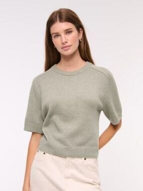 The A&F Madeline Crew Sweater Tee